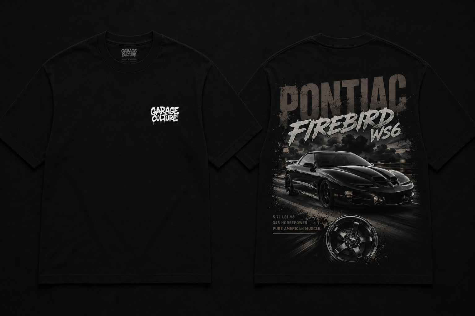 Pontiac Firebird WS6 tee